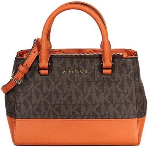 michael kors kellen xs|Michael Kors Kellen Extra Small Signature PVC Coated Satchel .